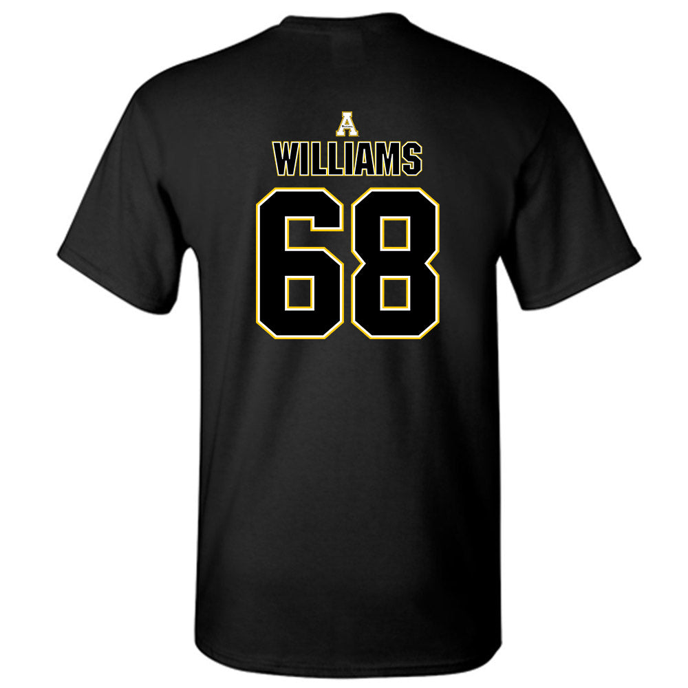 App State - NCAA Football : Lance Williams - Replica Shersey T-Shirt-1