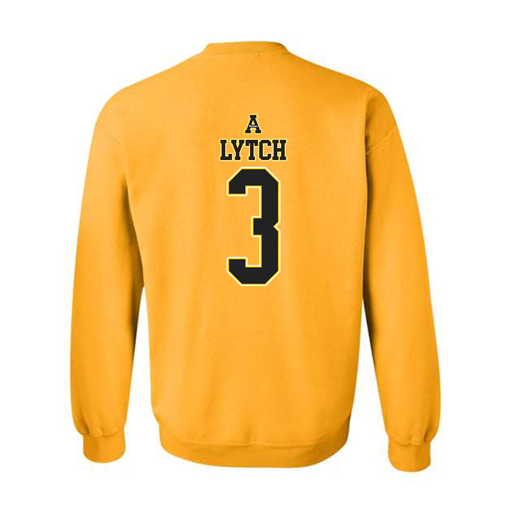 App State - NCAA Men's Basketball : Damori Lytch - Replica Shersey Crewneck Sweatshirt-1