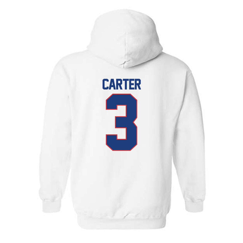 LA Tech - NCAA Football : Kameron Carter - Generic Shersey Hooded Sweatshirt-1
