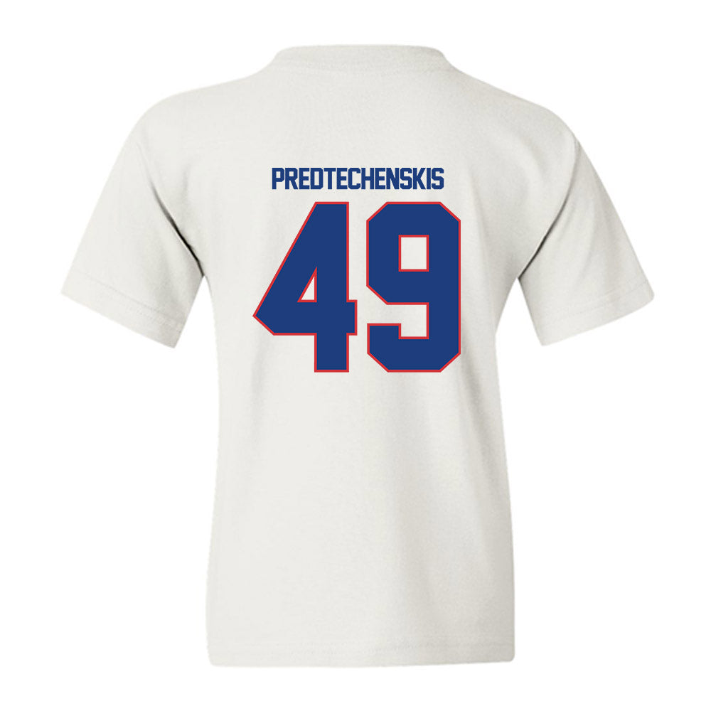 LA Tech - NCAA Football : James Predtechenskis - Generic Shersey Youth T-Shirt-1