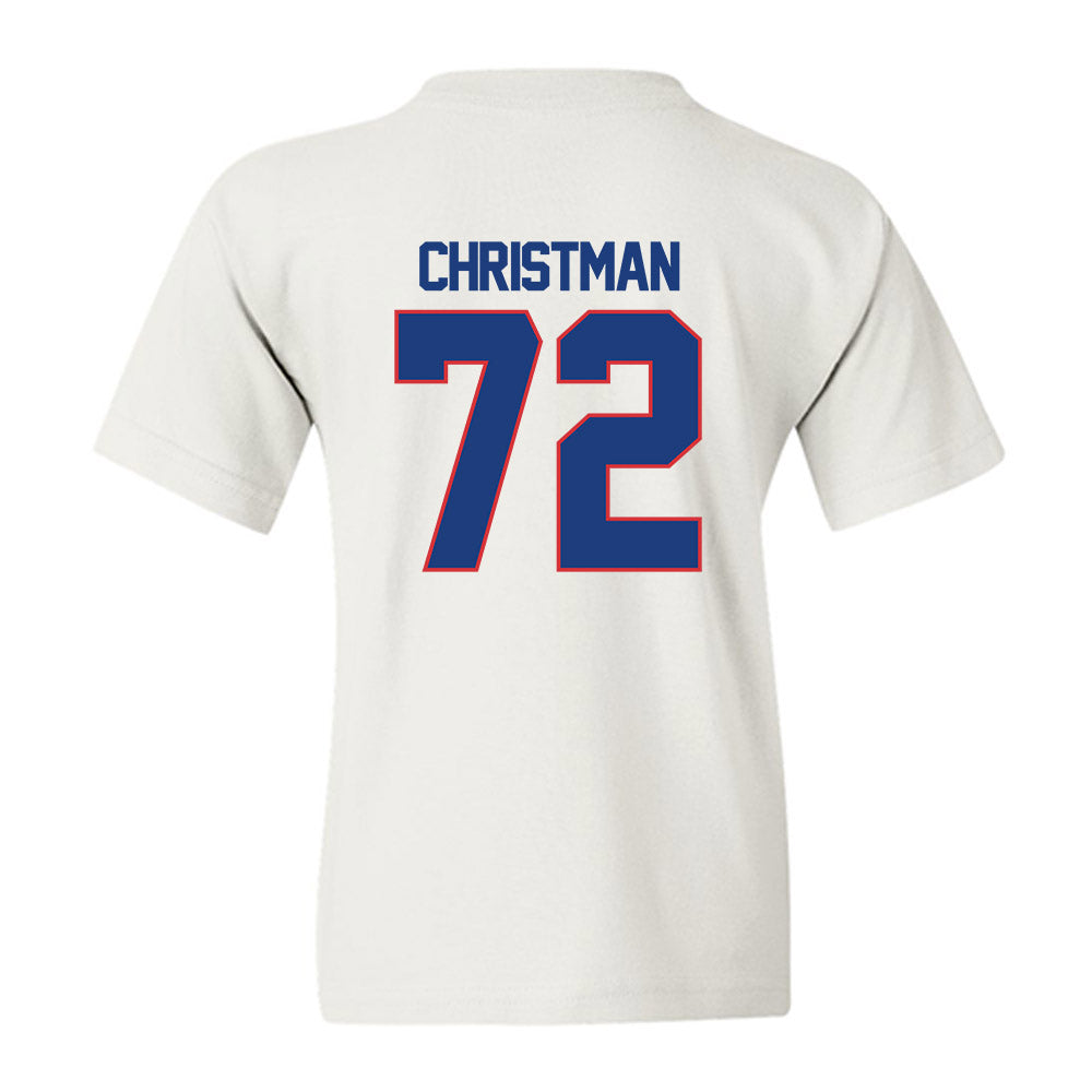 LA Tech - NCAA Football : Hayden Christman - Generic Shersey Youth T-Shirt-1