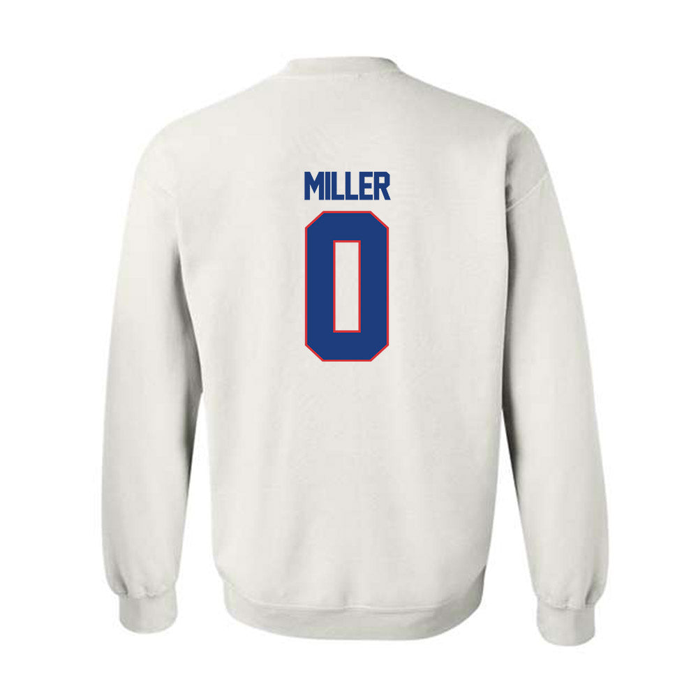 LA Tech - NCAA Football : Jaden Miller - Generic Shersey Crewneck Sweatshirt-1