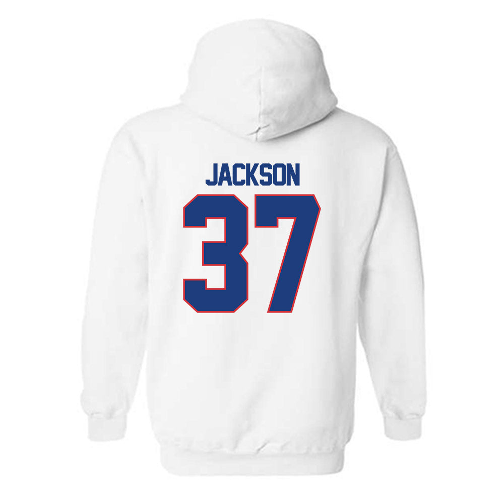 LA Tech - NCAA Football : Zachary Jackson - Generic Shersey Hooded Sweatshirt-1