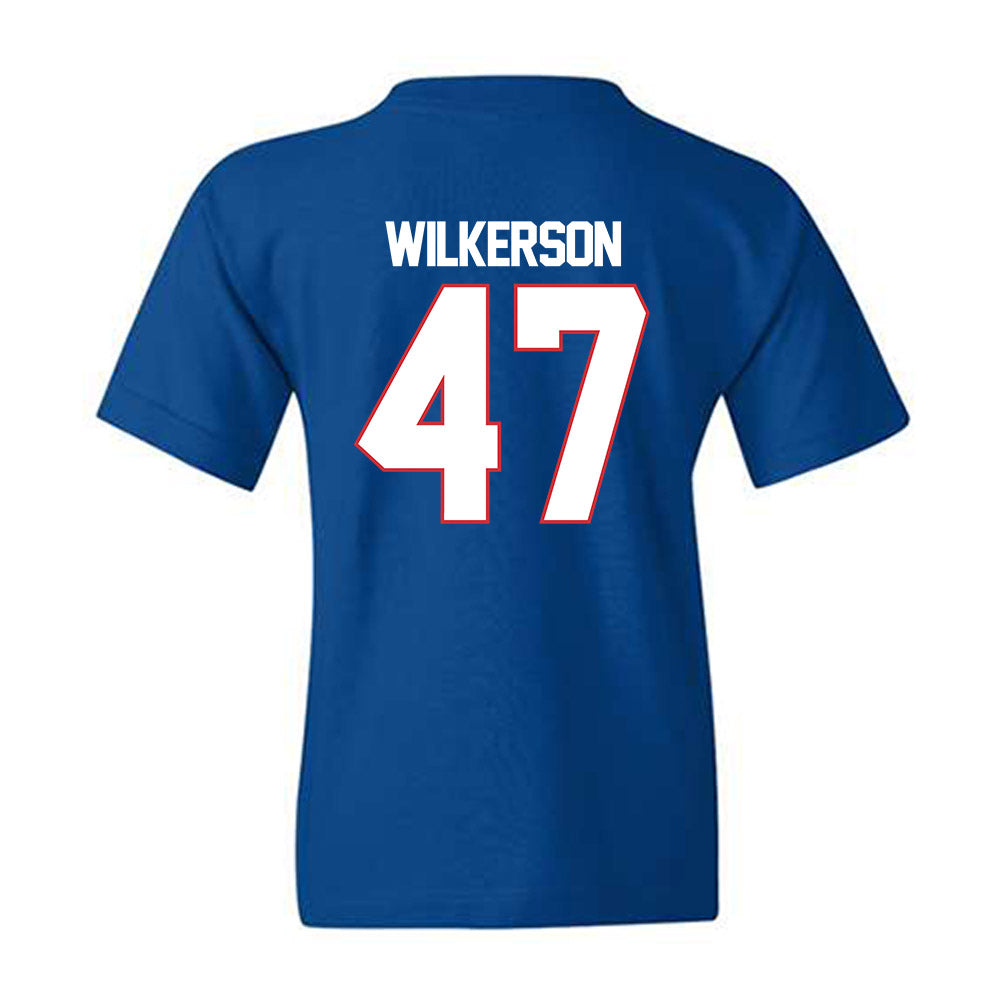 LA Tech - NCAA Football : Jay Wilkerson - Generic Shersey Youth T-Shirt-1
