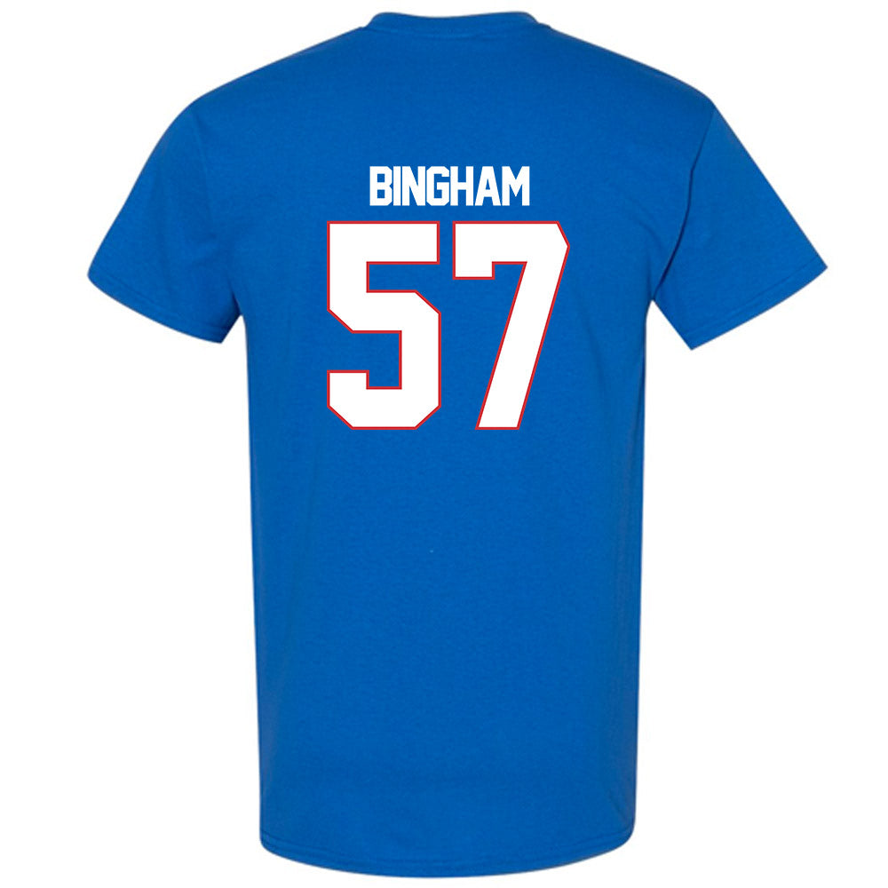 LA Tech - NCAA Football : Tadan Bingham - Generic Shersey T-Shirt-1