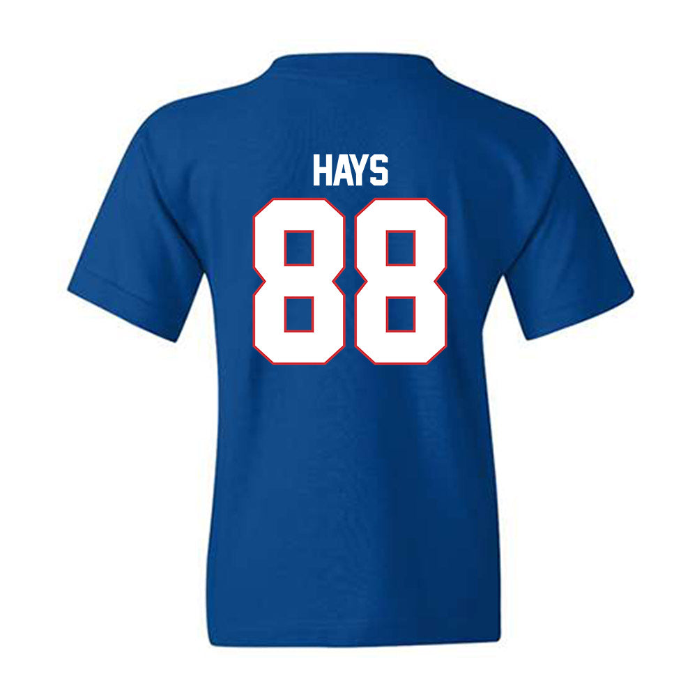 LA Tech - NCAA Football : Zachary Hays - Generic Shersey Youth T-Shirt-1
