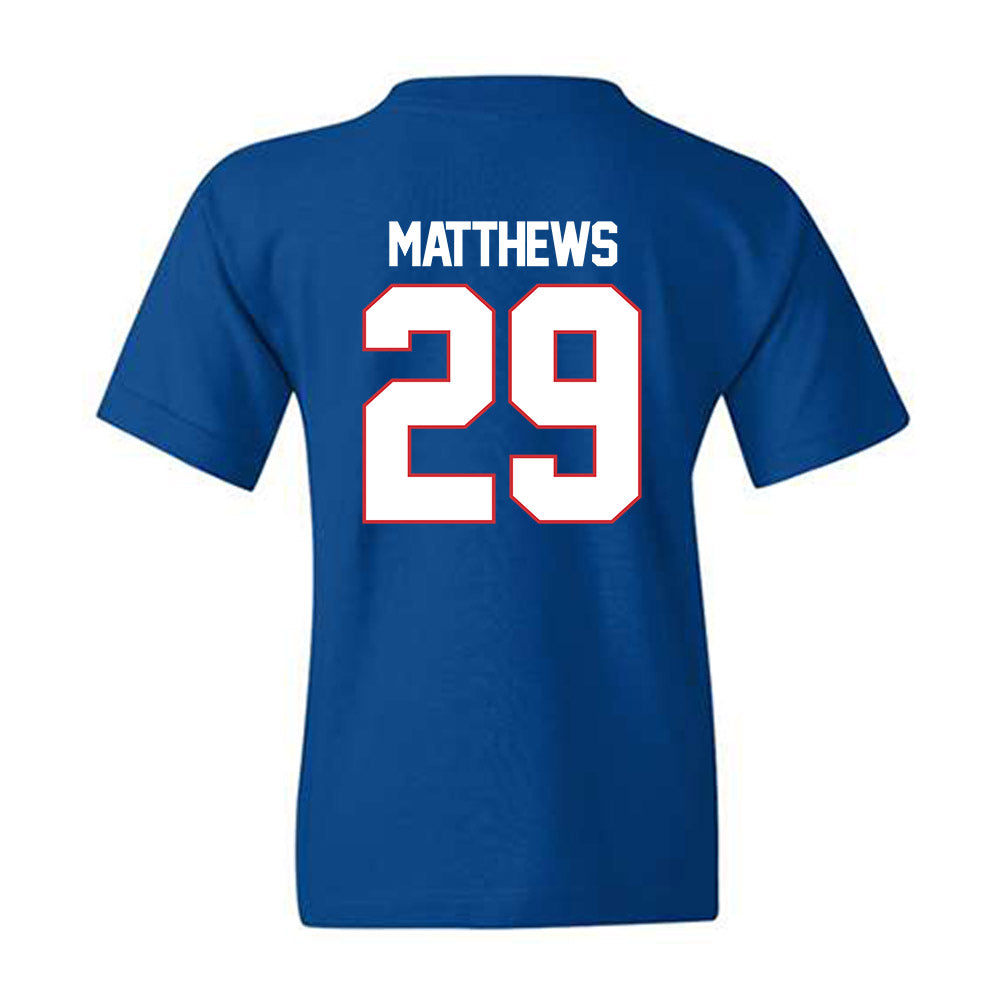 LA Tech - NCAA Football : Lexington Matthews - Generic Shersey Youth T-Shirt-1