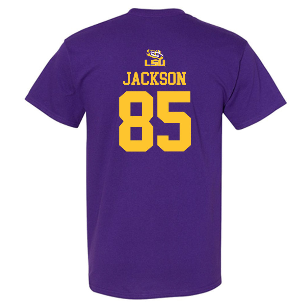 LSU - NCAA Football : Josh Jackson - Replica Shersey T-Shirt-1