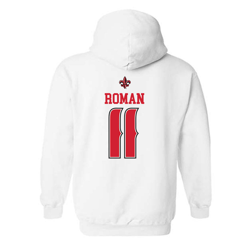 Louisiana - NCAA Baseball : Ty Roman - Sports Shersey Hooded Sweatshirt-1