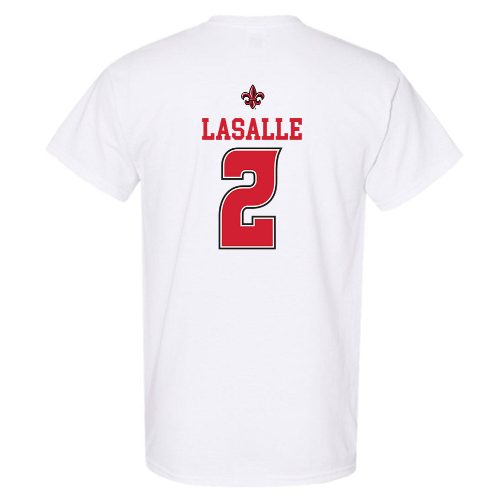 Louisiana - NCAA Baseball : Donovan Lasalle - Sports Shersey T-Shirt-1