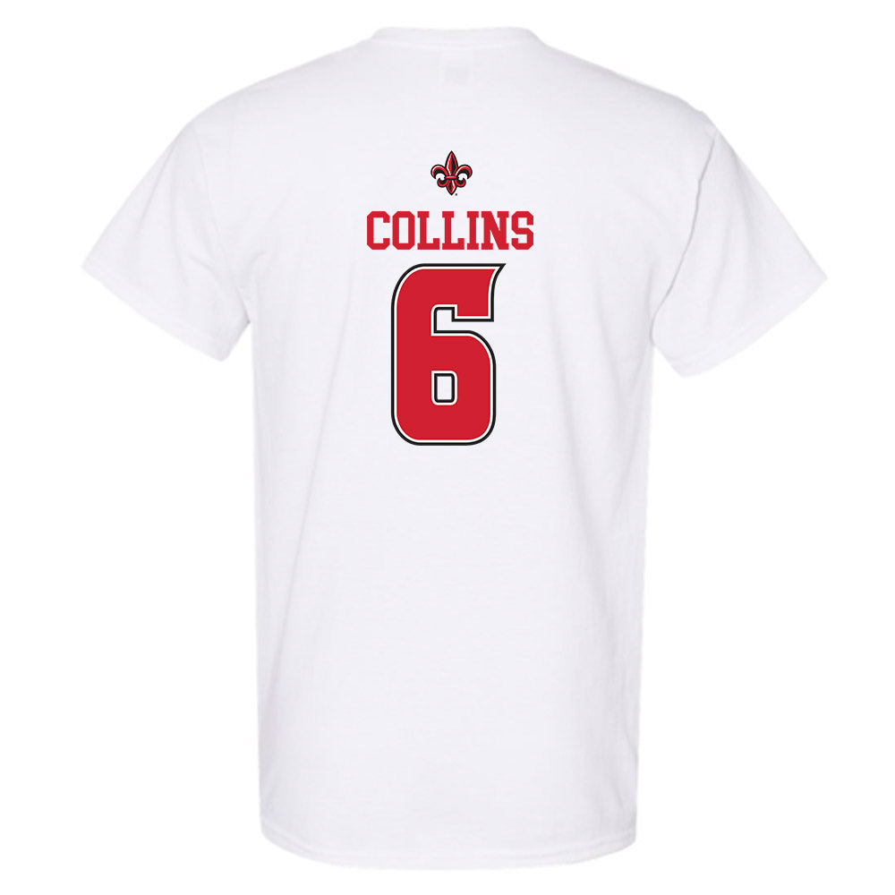 Louisiana - NCAA Baseball : Mark Collins - Sports Shersey T-Shirt-1