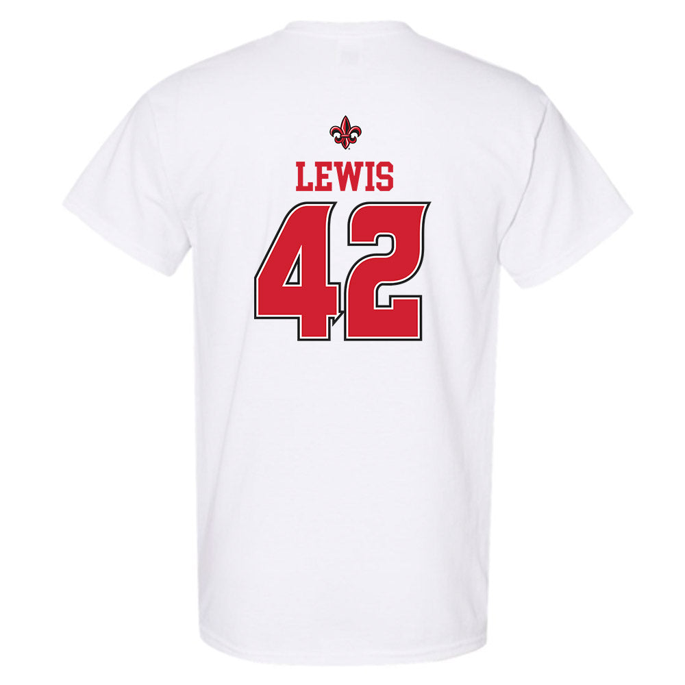 Louisiana - NCAA Baseball : Noah Lewis - Sports Shersey T-Shirt-1