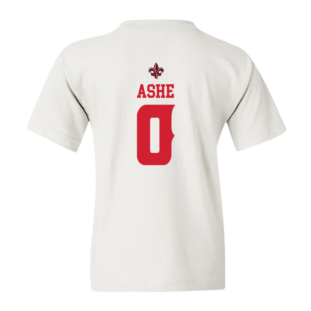 Louisiana - NCAA Football : Priest Ashe - Sports Shersey Youth T-Shirt-1