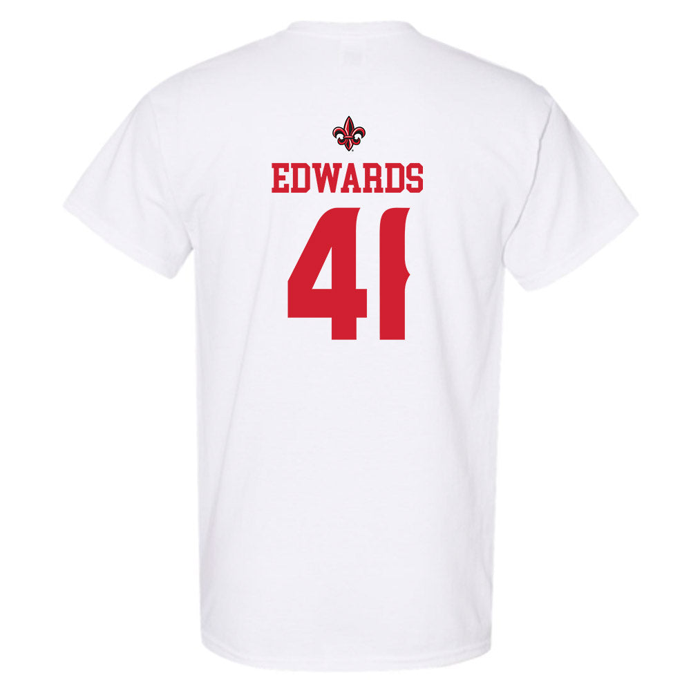 Louisiana - NCAA Football : Chase Edwards - Sports Shersey T-Shirt-1