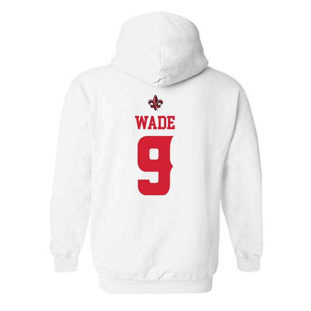 Louisiana - NCAA Football : KeDarius Wade - Sports Shersey Hooded Sweatshirt-1