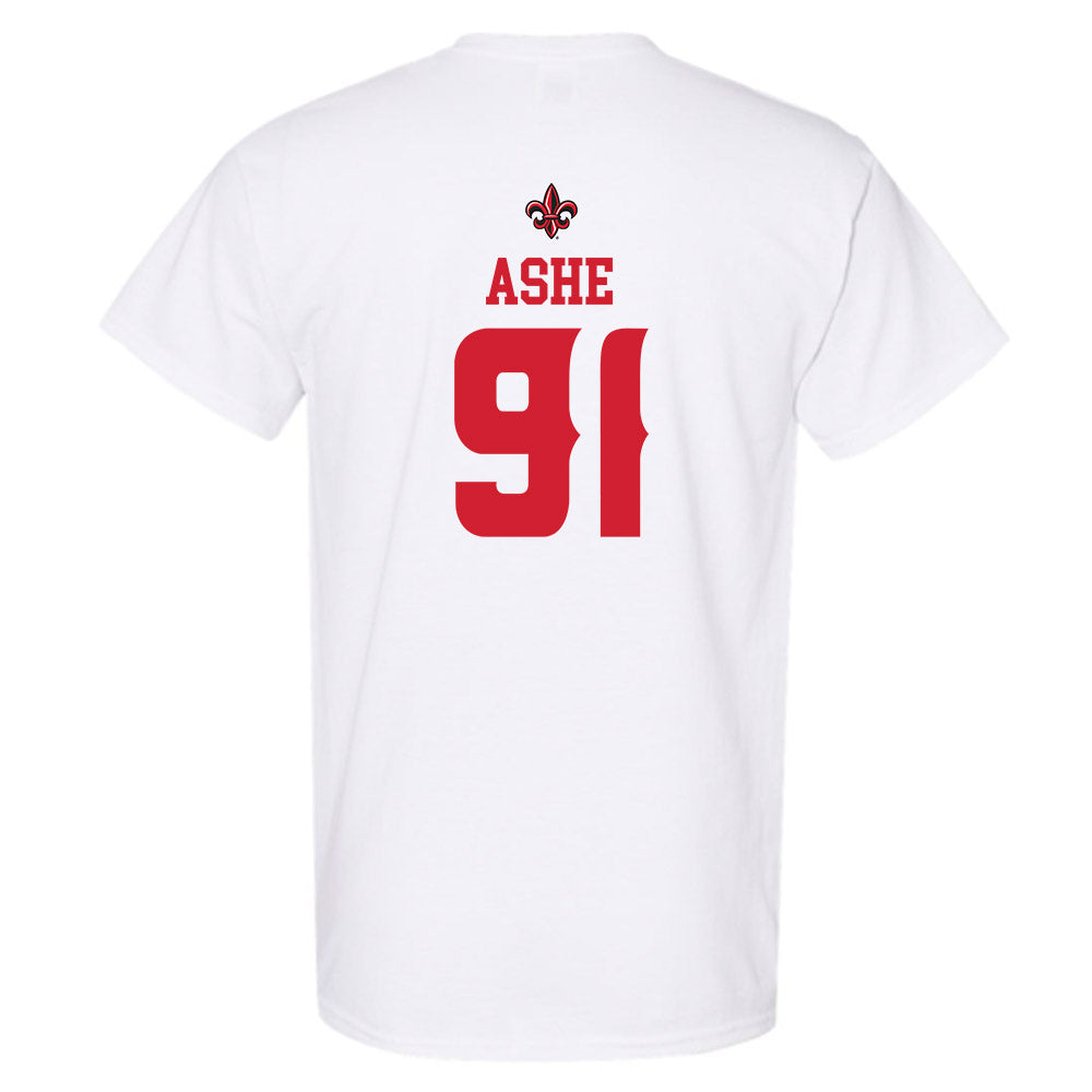 Louisiana - NCAA Football : Priest Ashe - Sports Shersey T-Shirt-1