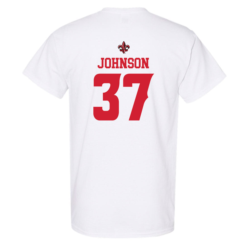 Louisiana - NCAA Football : Micah Johnson - Sports Shersey T-Shirt-1