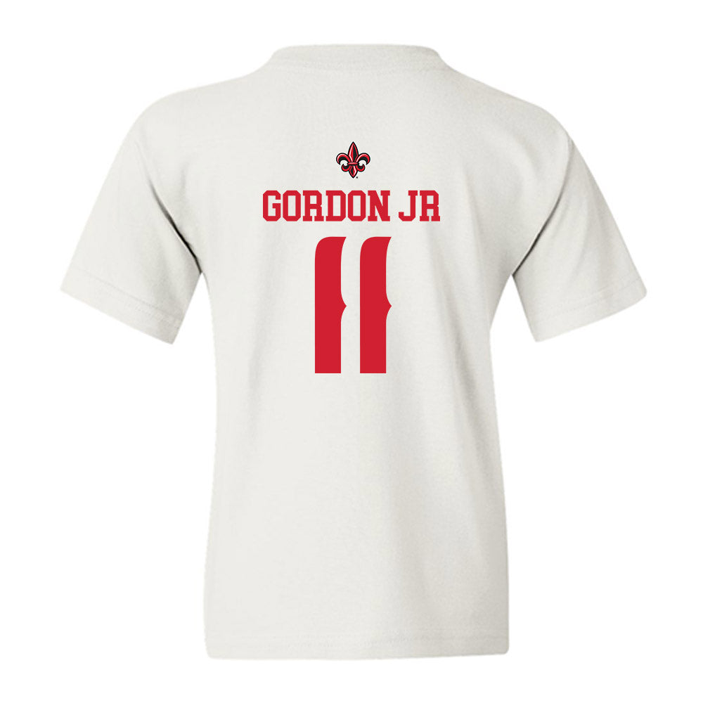Louisiana - NCAA Football : Brent Gordon jr - Sports Shersey Youth T-Shirt-1