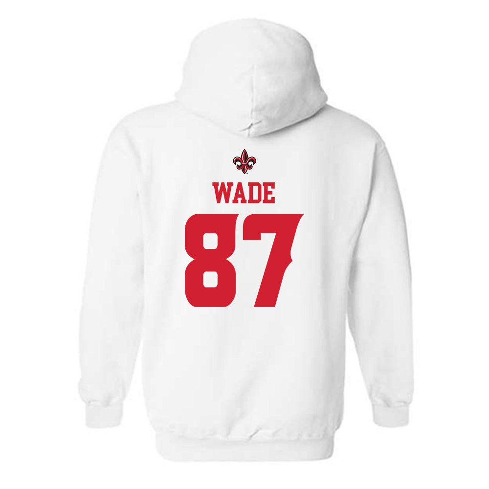 Louisiana - NCAA Football : KeDarius Wade - Sports Shersey Hooded Sweatshirt-1