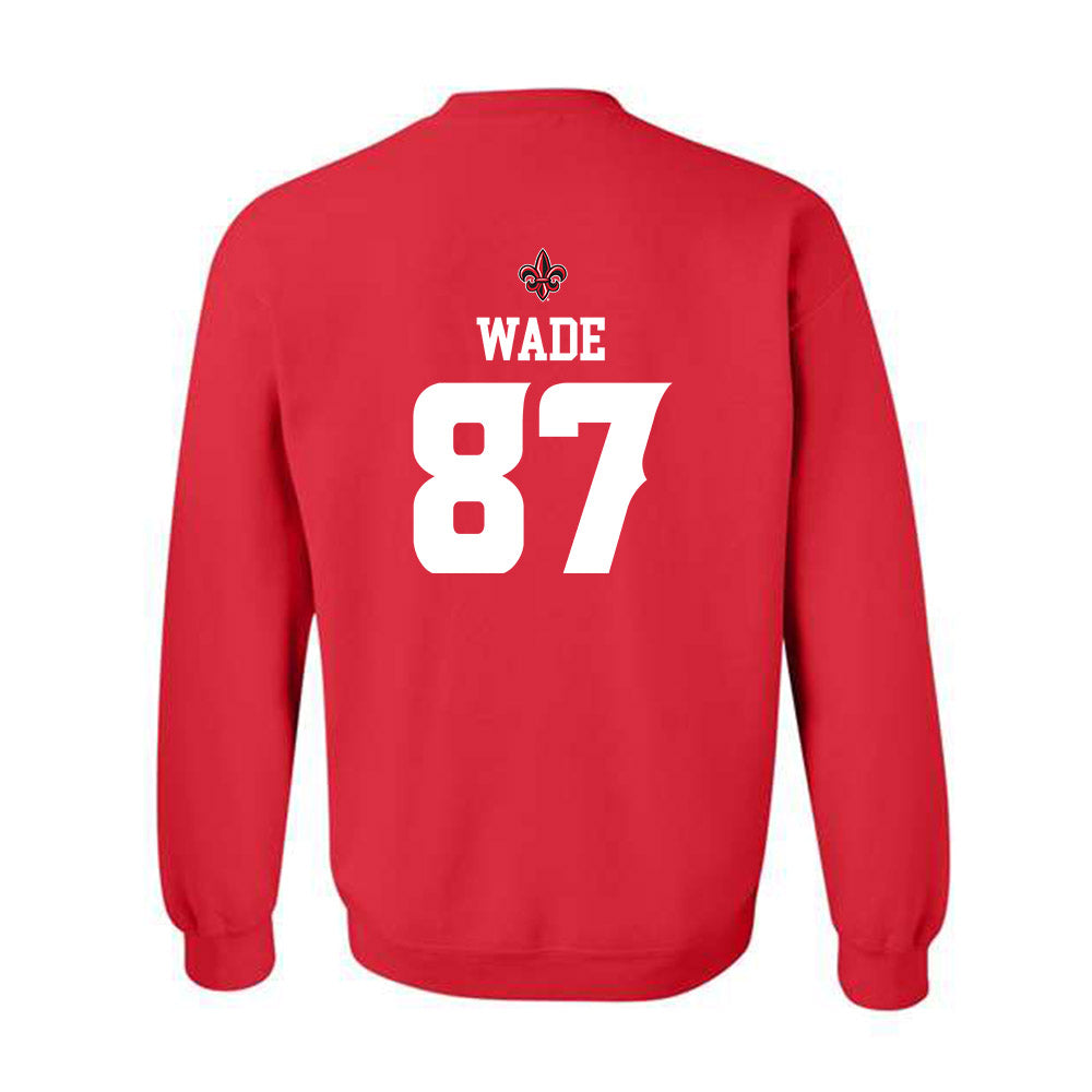 Louisiana - NCAA Football : KeDarius Wade - Sports Shersey Crewneck Sweatshirt-1