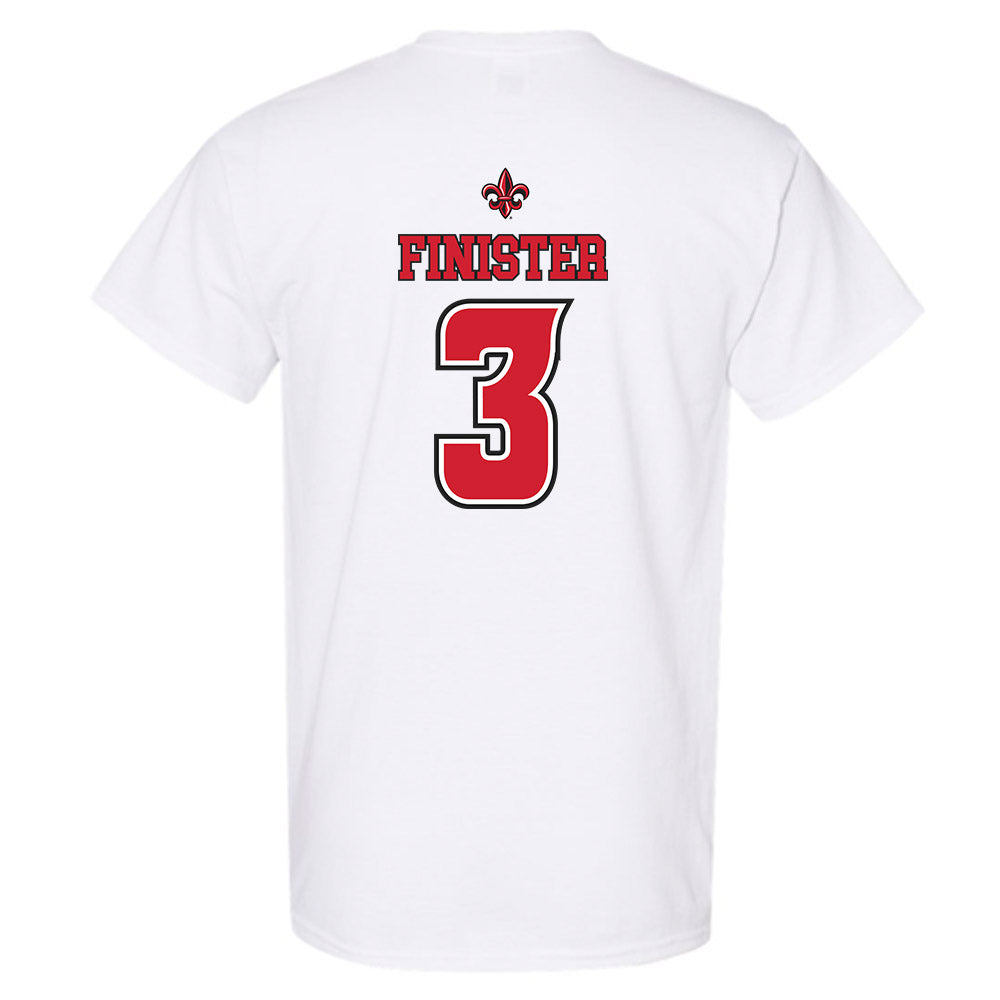 Louisiana - NCAA Men's Basketball : Dorian Finister - Replica Shersey T-Shirt-1