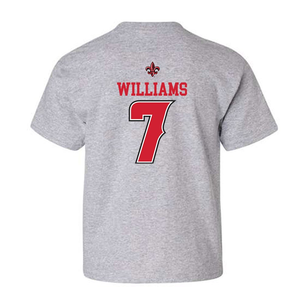 Louisiana - NCAA Softball : Dayzja Williams - Replica Shersey Youth T-Shirt-1
