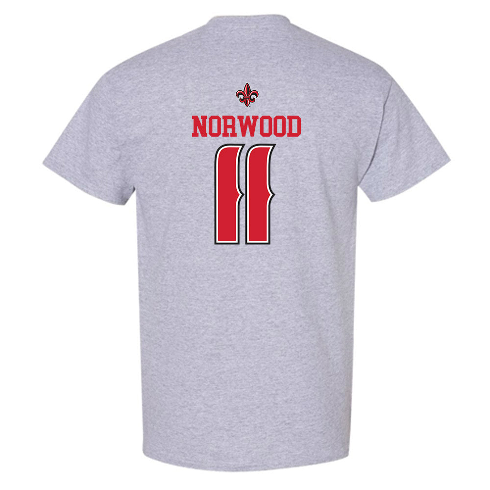 Louisiana - NCAA Softball : Mia Norwood - Replica Shersey T-Shirt-1