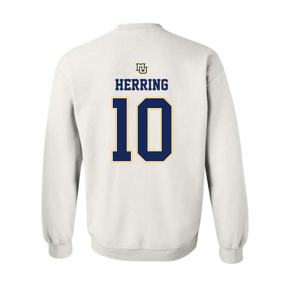 Marquette - NCAA Women's Basketball : Kameron Herring - Replica Shersey Crewneck Sweatshirt-1