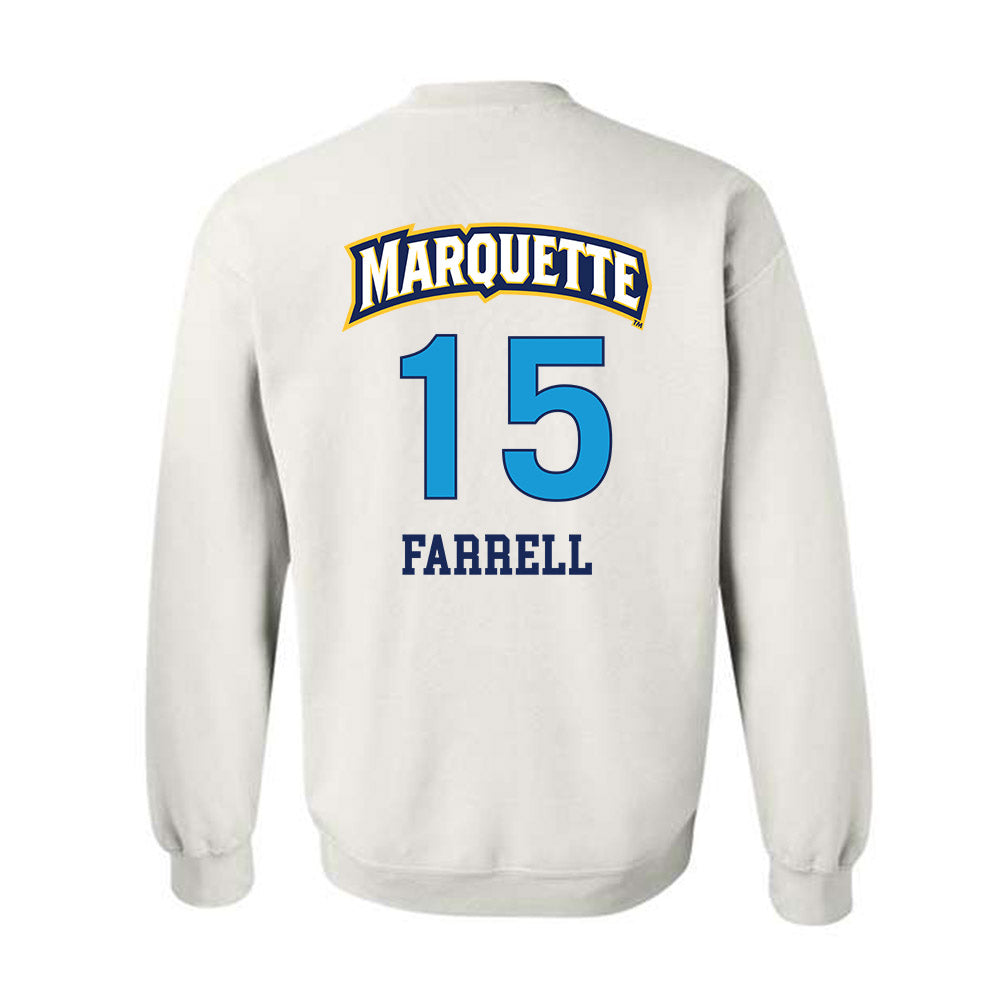 Marquette - NCAA Women's Lacrosse : Mckenna Farrell - Replica Shersey Crewneck Sweatshirt-1