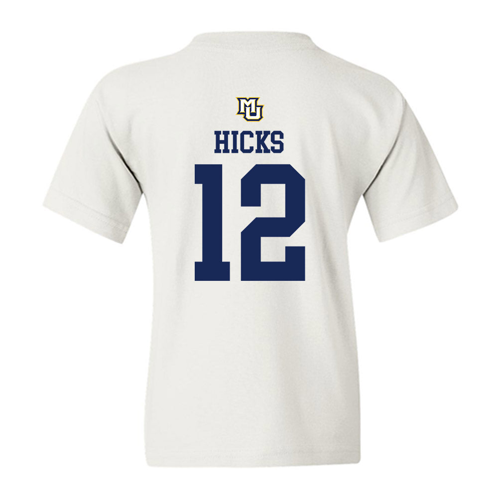 Marquette - NCAA Women's Volleyball : Aubrey Hicks - Replica Shersey Youth T-Shirt-1