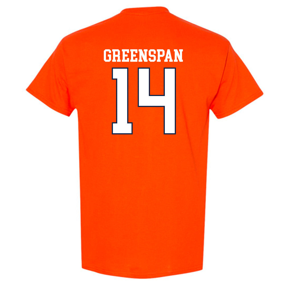 Virginia - NCAA Men's Lacrosse : Andrew Greenspan - Replica Shersey T-Shirt-1