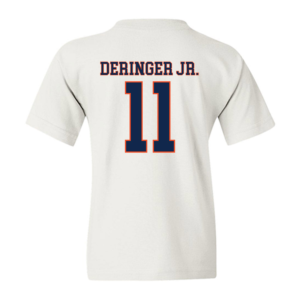 Virginia - NCAA Men's Lacrosse : James Deringer Jr. - Replica Shersey Youth T-Shirt-1
