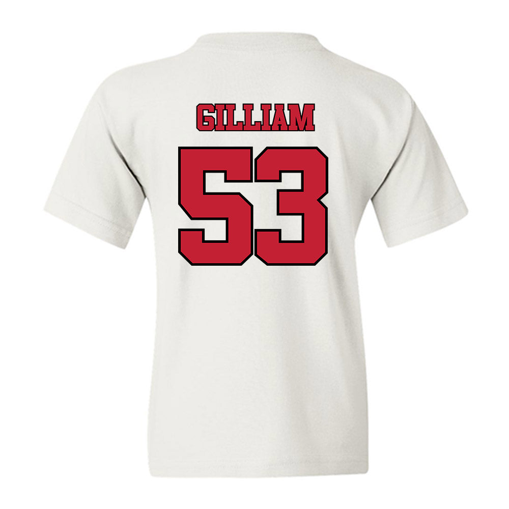Utah - NCAA Baseball : Jet Gilliam - Replica Shersey Youth T-Shirt-1