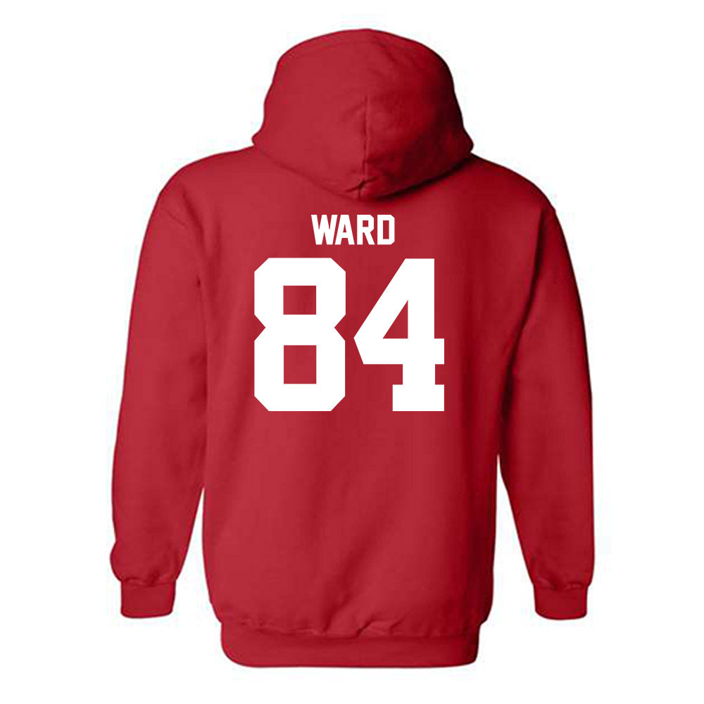 Utah - NCAA Football : Jojo Ward - Replica Shersey Hooded Sweatshirt-1