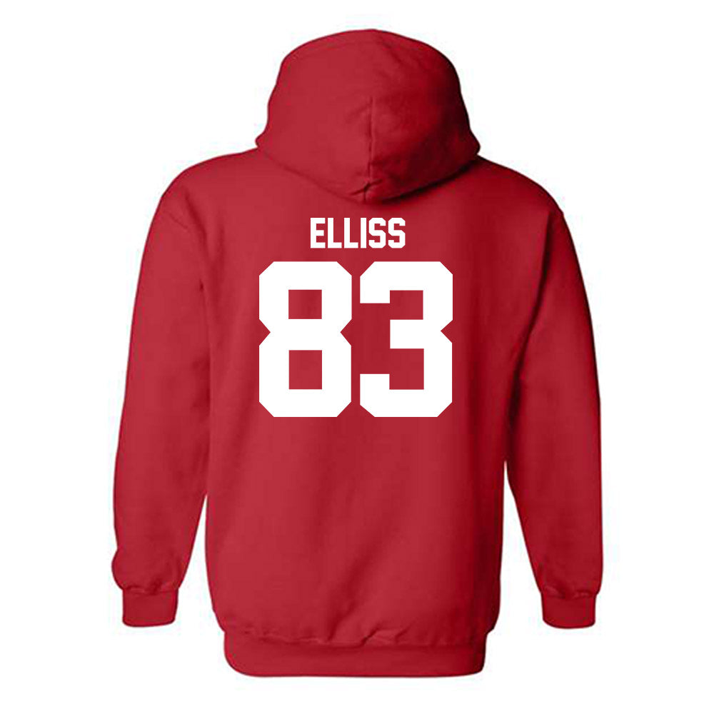 Utah - NCAA Football : Elijah Elliss - Replica Shersey Hooded Sweatshirt-1