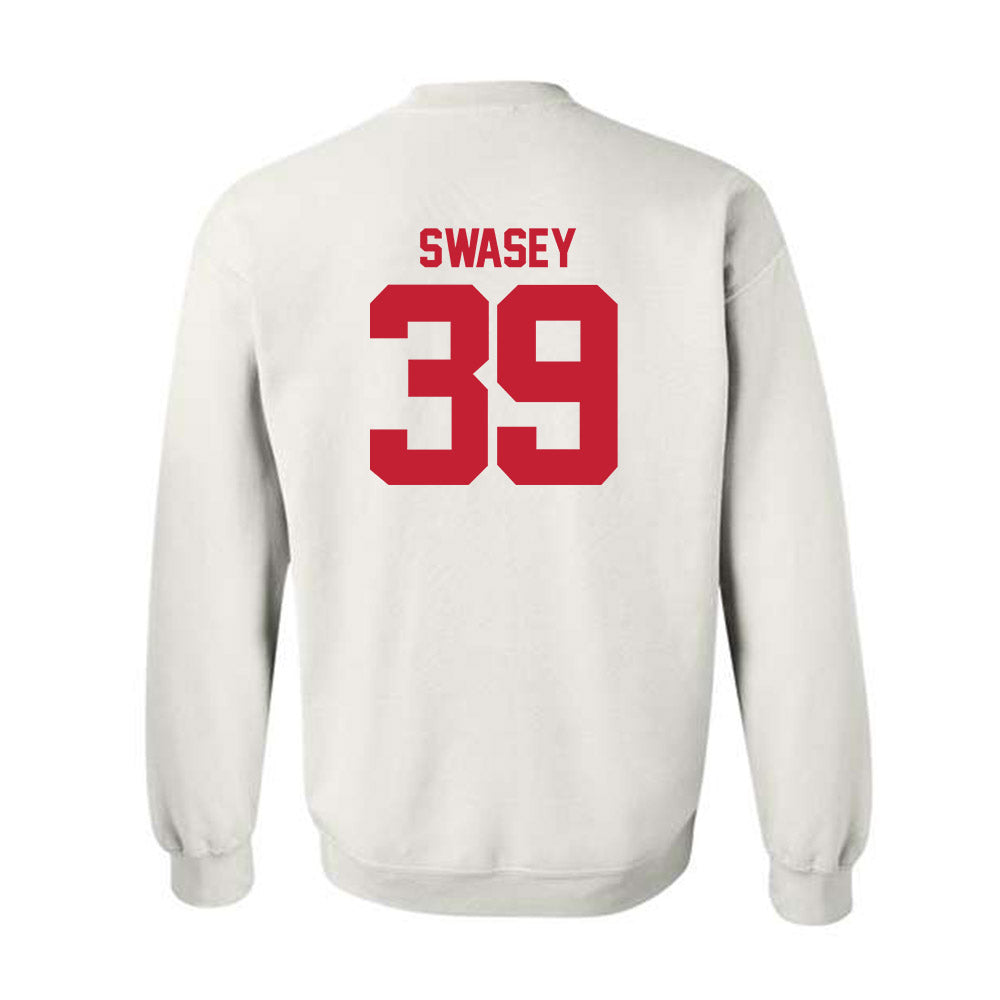 Utah - NCAA Football : Cooper Swasey - Replica Shersey Crewneck Sweatshirt-1