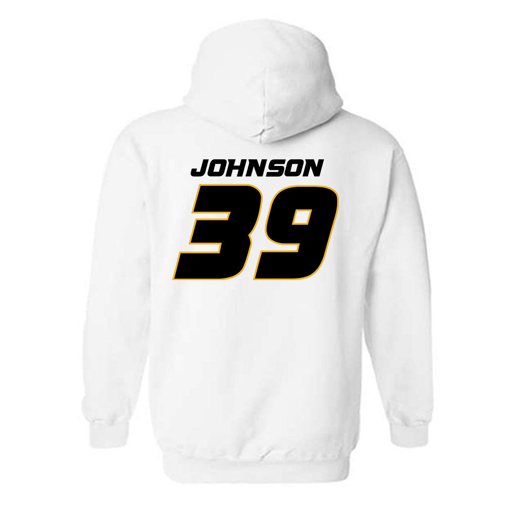 Missouri - NCAA Baseball : Ethan Johnson - Replica Shersey Hooded Sweatshirt-1