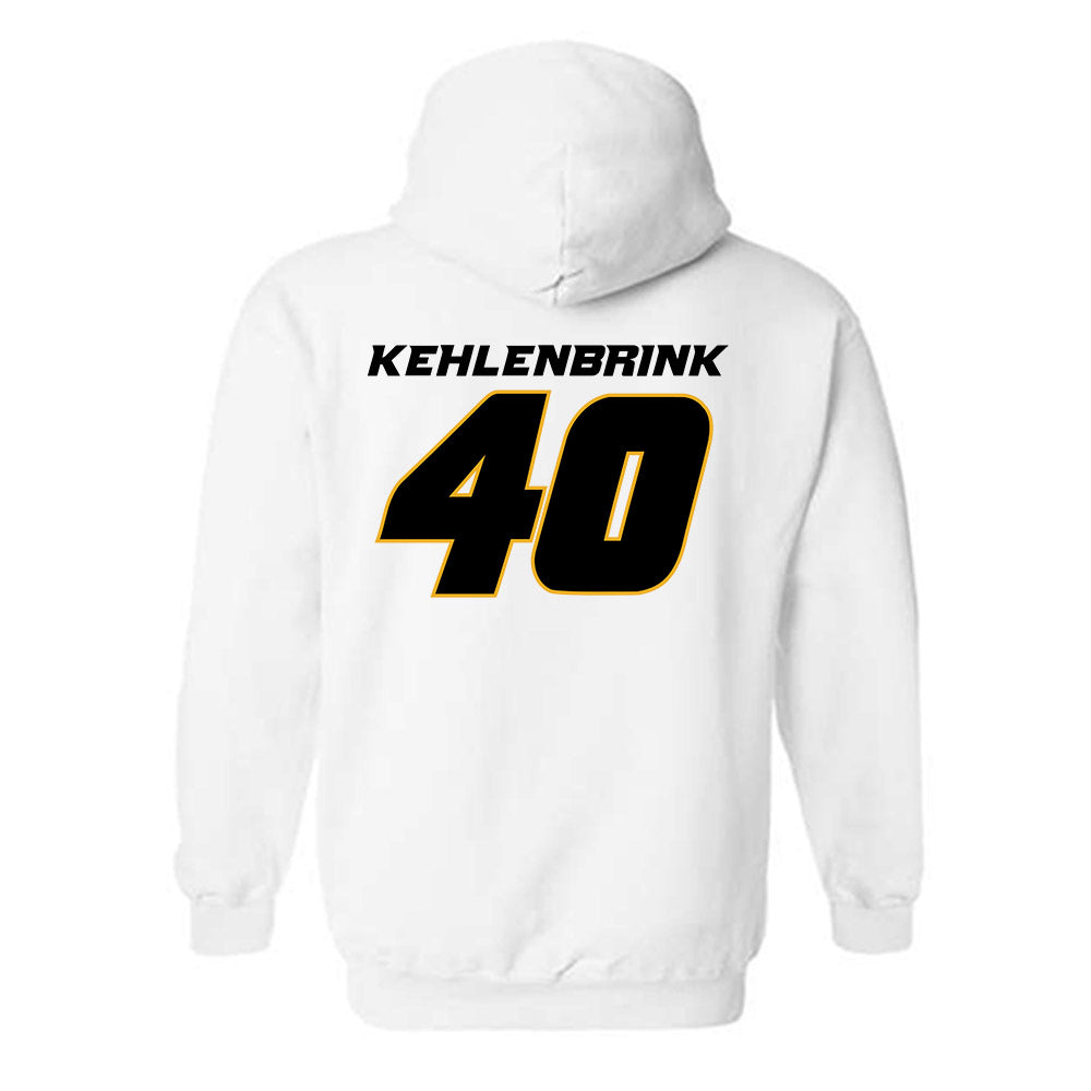 Missouri - NCAA Baseball : Brady Kehlenbrink - Replica Shersey Hooded Sweatshirt-1