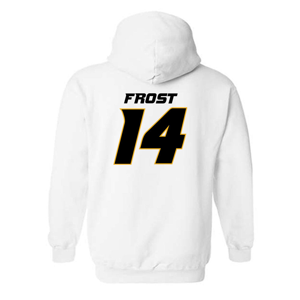 Missouri - NCAA Baseball : Isaiah Frost - Replica Shersey Hooded Sweatshirt-1