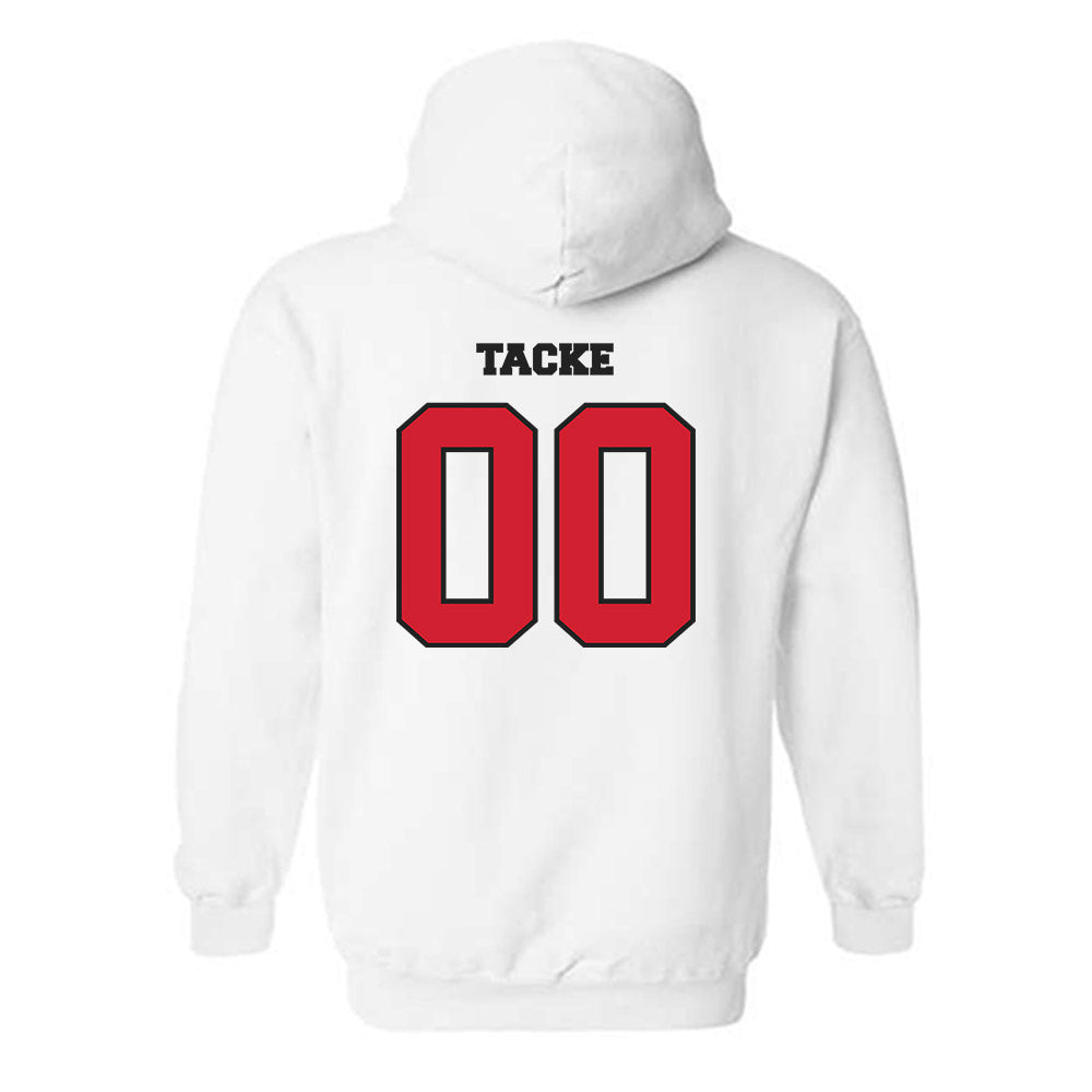 Utah - NCAA Softball : Brooke Tacke - Replica Shersey Hooded Sweatshirt-1