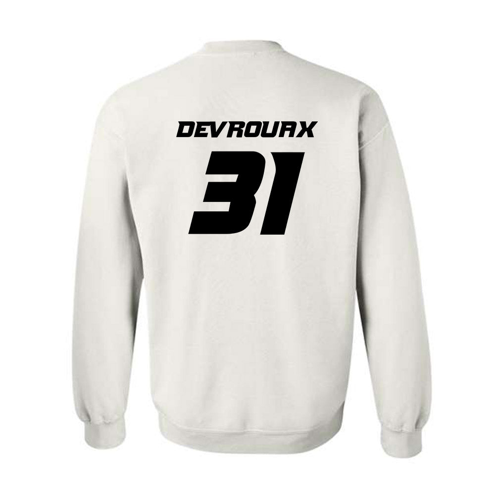 Missouri - NCAA Women's Soccer : Mia Devrouax - Replica Shersey Crewneck Sweatshirt-1