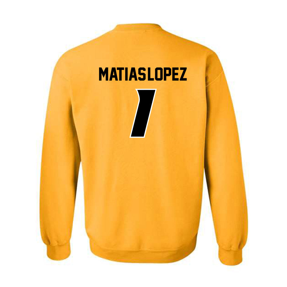 Missouri - NCAA Women's Volleyball : Zoey Matias-Lopez - Replica Shersey Crewneck Sweatshirt-1