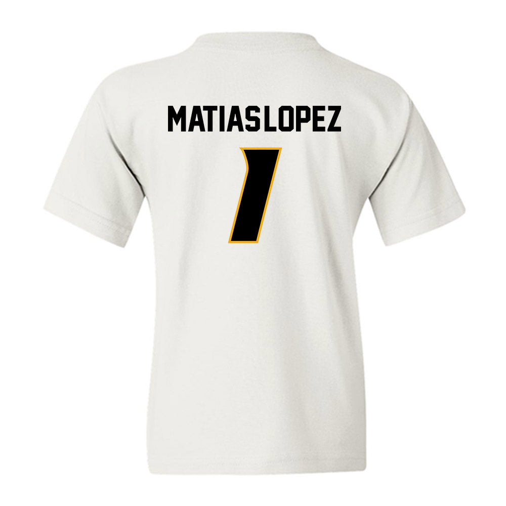 Missouri - NCAA Women's Volleyball : Zoey Matias-Lopez - Replica Shersey Youth T-Shirt-1