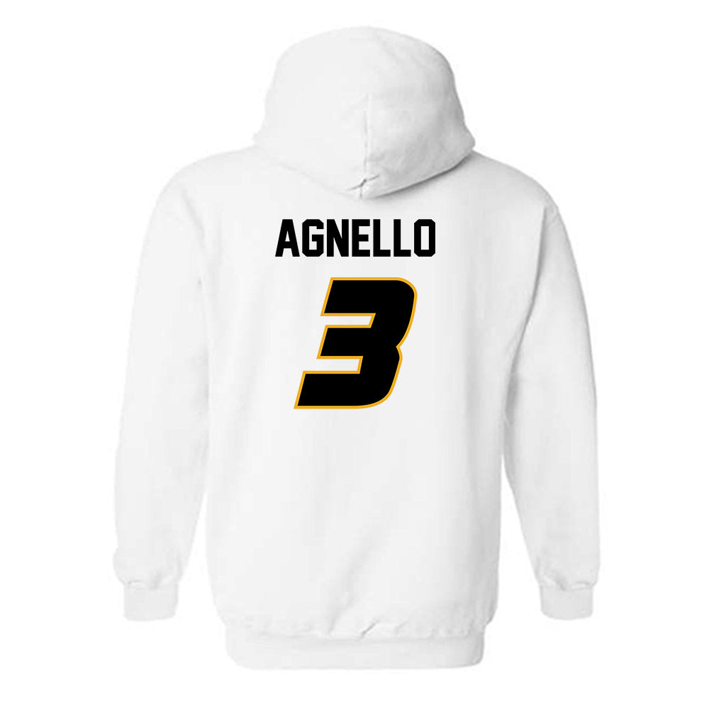 Missouri - NCAA Women's Volleyball : Maizy Agnello - Replica Shersey Hooded Sweatshirt-1