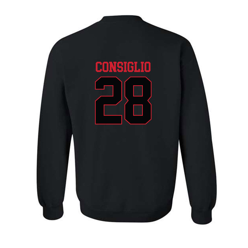 NC State - NCAA Baseball : Cooper Consiglio - Crewneck Sweatshirt Replica Shersey