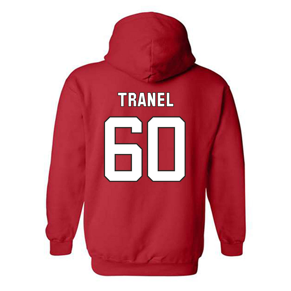 NC State - NCAA Football : Taylon Tranel - Replica Shersey Hooded Sweatshirt-1