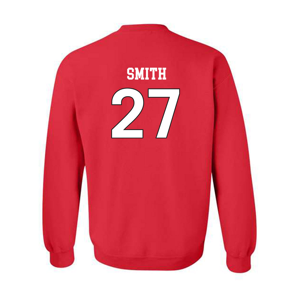 NC State - NCAA Women's Soccer : Mackenzie Smith - Replica Shersey Crewneck Sweatshirt-1