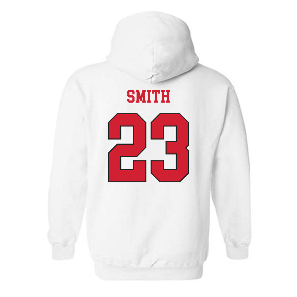 NC State - NCAA Women's Volleyball : Jordan Smith - Replica Shersey Hooded Sweatshirt-1