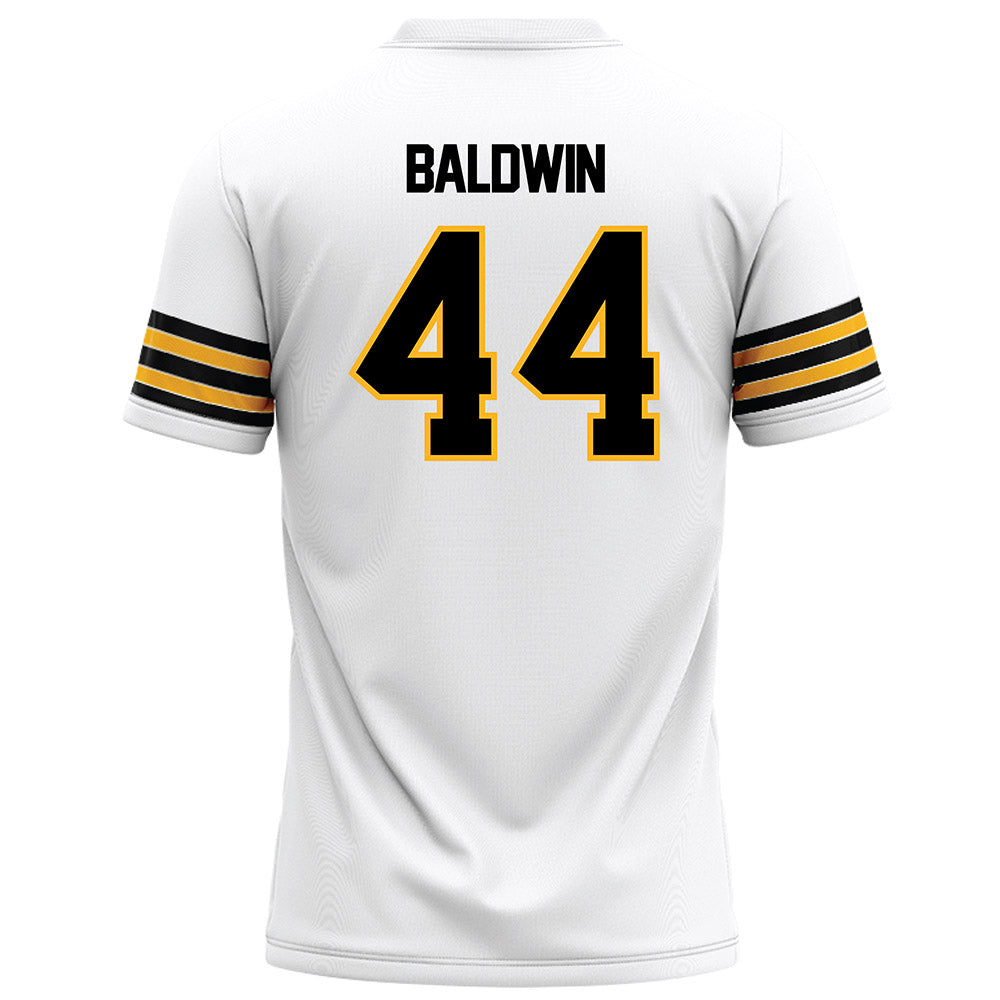 Towson - NCAA Football : Luke Baldwin - White Jersey-1