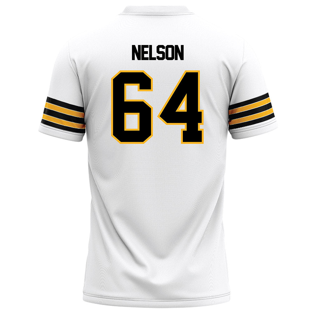 Towson - NCAA Football : Joden Nelson - White Jersey-1